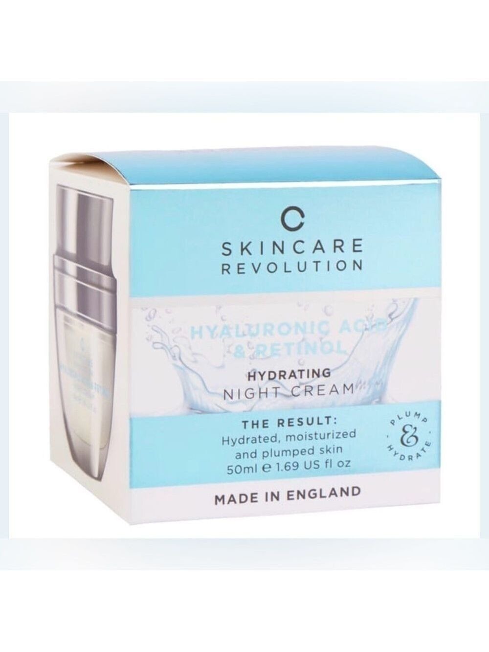 Skincare Revolution Hyaluronic Acid & Retinol Night Cream 50ml